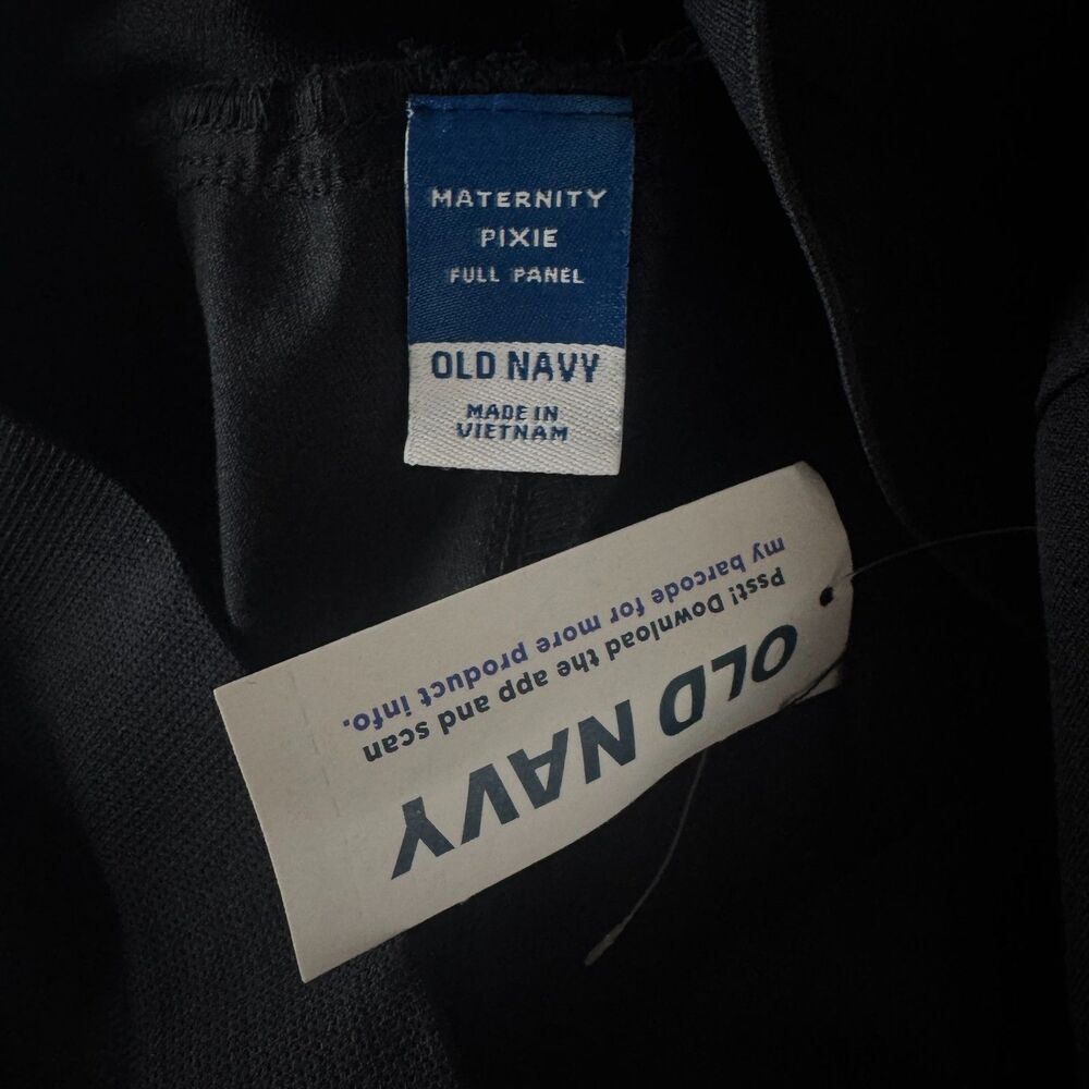 NEW Old Navy Maternity Full-Panel Pixie Ankle Pan… - image 3